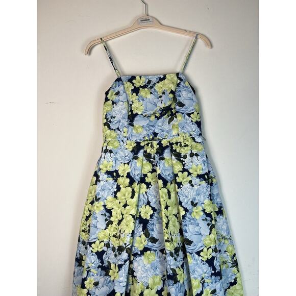 New Sachin & Babi BEAU GOWN - GARDEN CLUB Floral Print Size 4 - Picture 3 of 10